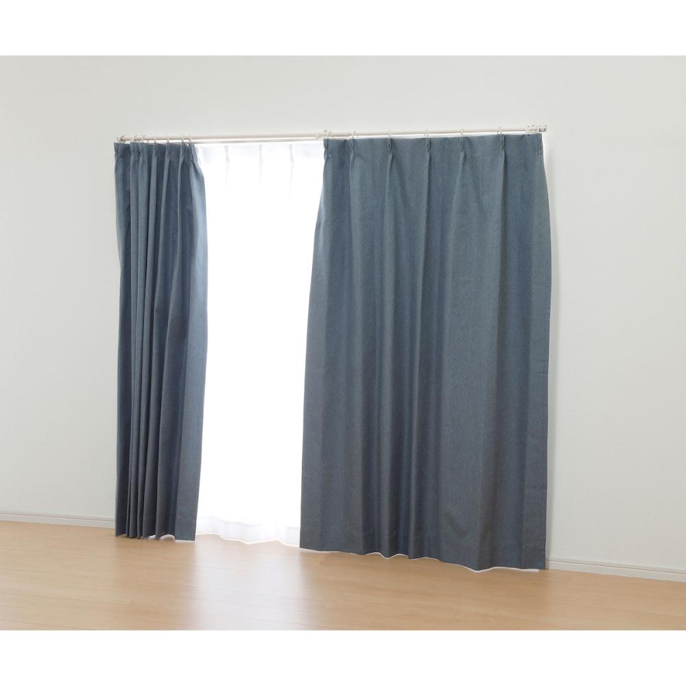 オーダーカーテン　ドレープ　リトリート　ネイビー