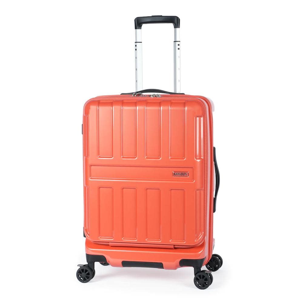 ハードキャリー　フロントオープン　前開き型　５５Ｌ　パパイヤオレンジ　ＡＬＩ－８５１１－２２　ＰＯＲ