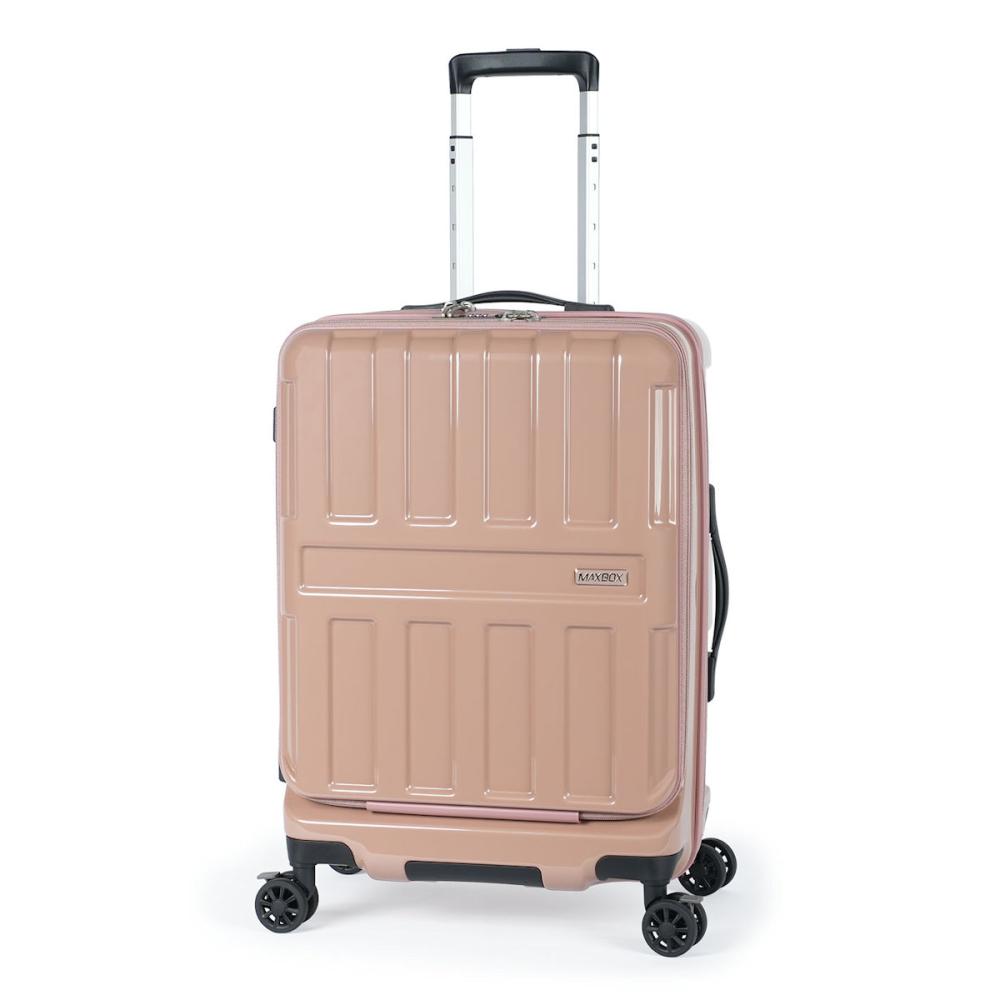 ハードキャリー　フロントオープン　前開き型　５５Ｌ　モカ　ＡＬＩ－８５１１－２２　ＭＯ