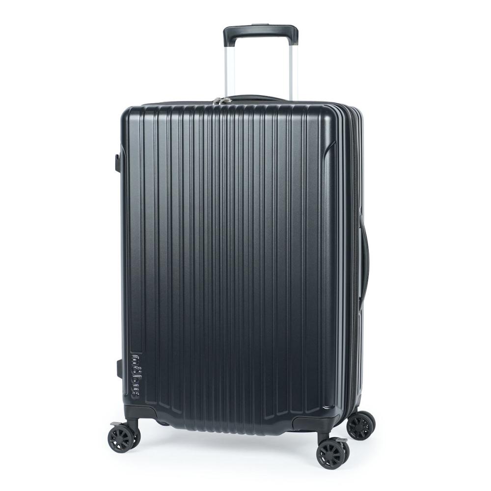 ハードキャリー　前輪ストッパー付き　７１Ｌ　マットブラック　ＭＢＣ－１９１３－２４Ｗ　ＭＢＫ