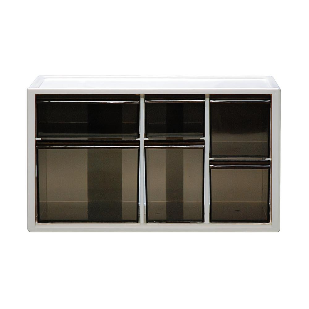 伊勢藤　アイケース　Ｌ　ホワイト　幅２８×高さ１６×奥行２０ｃｍ