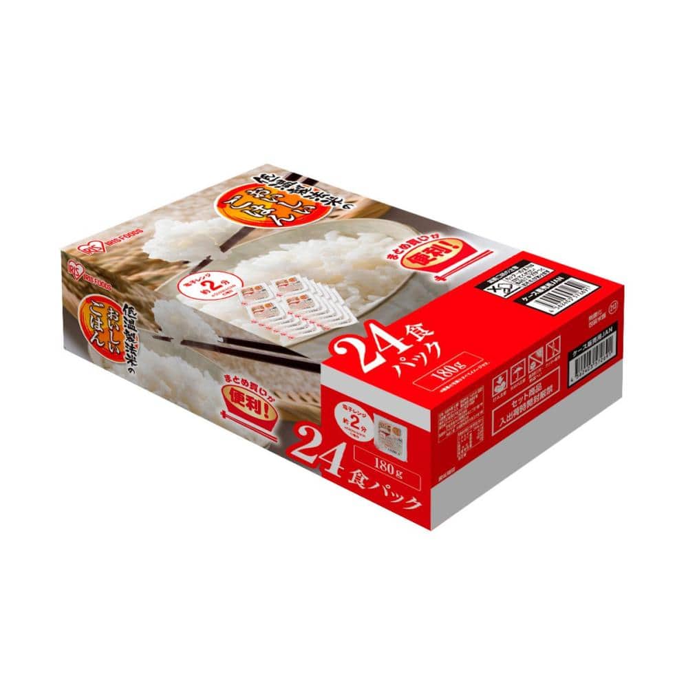 アイリスフーズ　ケース専売パックごはん　１８０ｇ×２４個入り