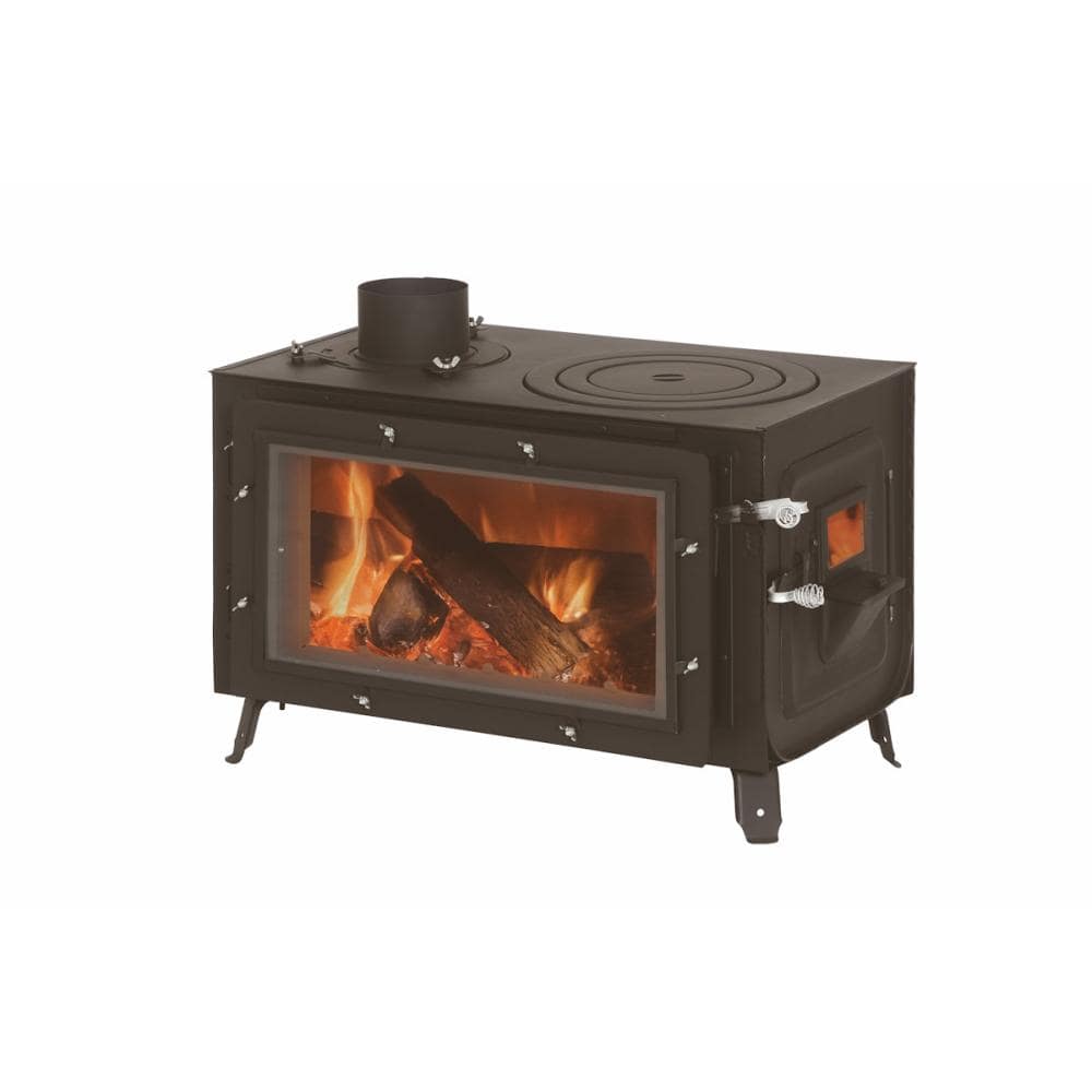 新保製作所　ロマンチカル薪ストーブ　煙突上だし　ミントグリーン