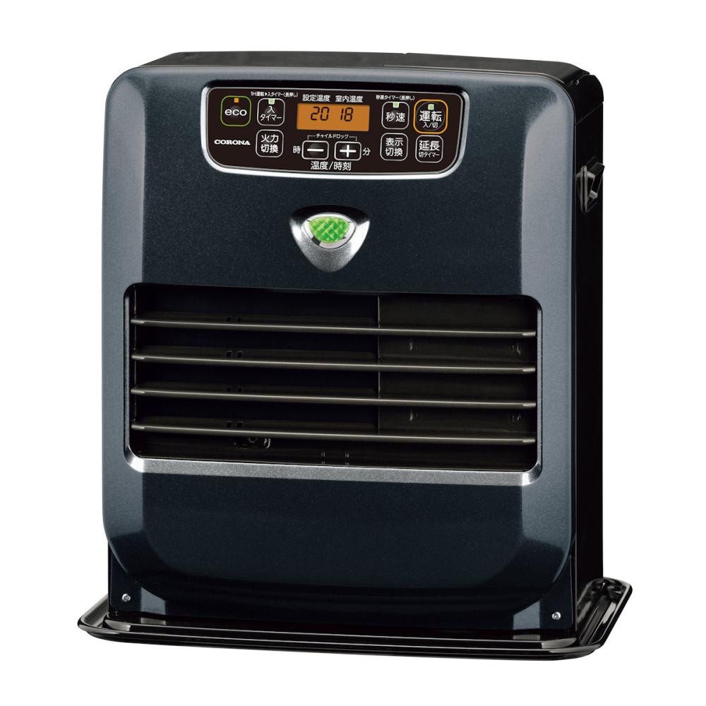 コロナ　石油ファンヒーター　木造９畳　パールブラック　ＫＣＦ―３２２５Ｙ（Ｋ）