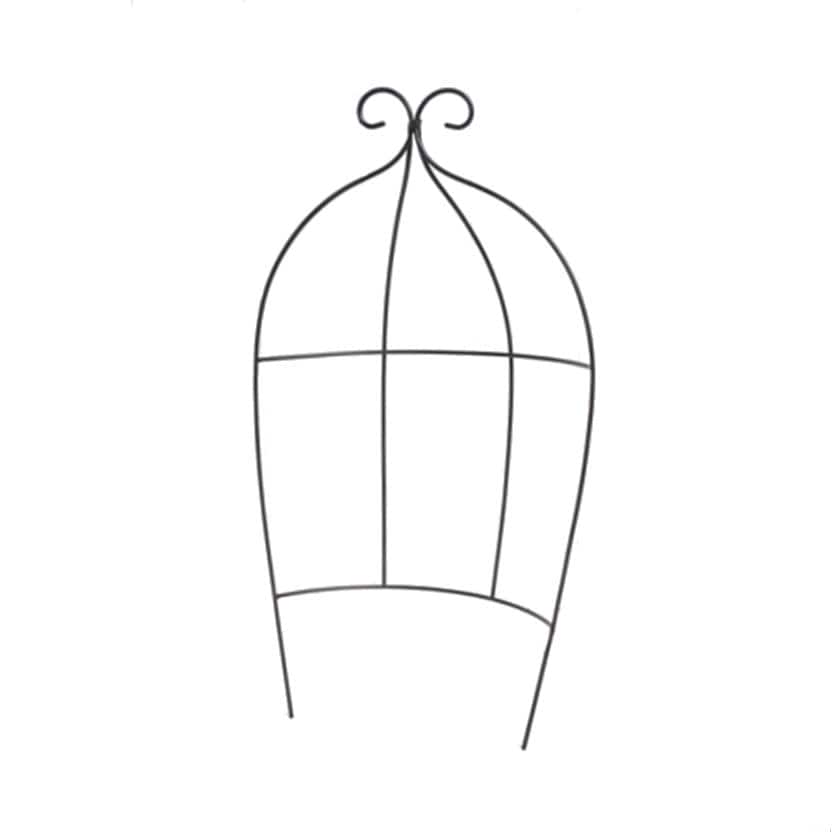 大同クラフト　ミニトレリス　バルーン　黒　ＡＹＭＴ２５－ＤＢ