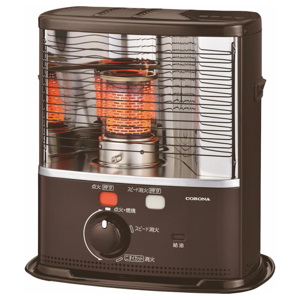 コロナ　反射型　石油ストーブ　木造６畳　ブラウン　ＫＣＰ－２２２５Ｙ（Ｔ）