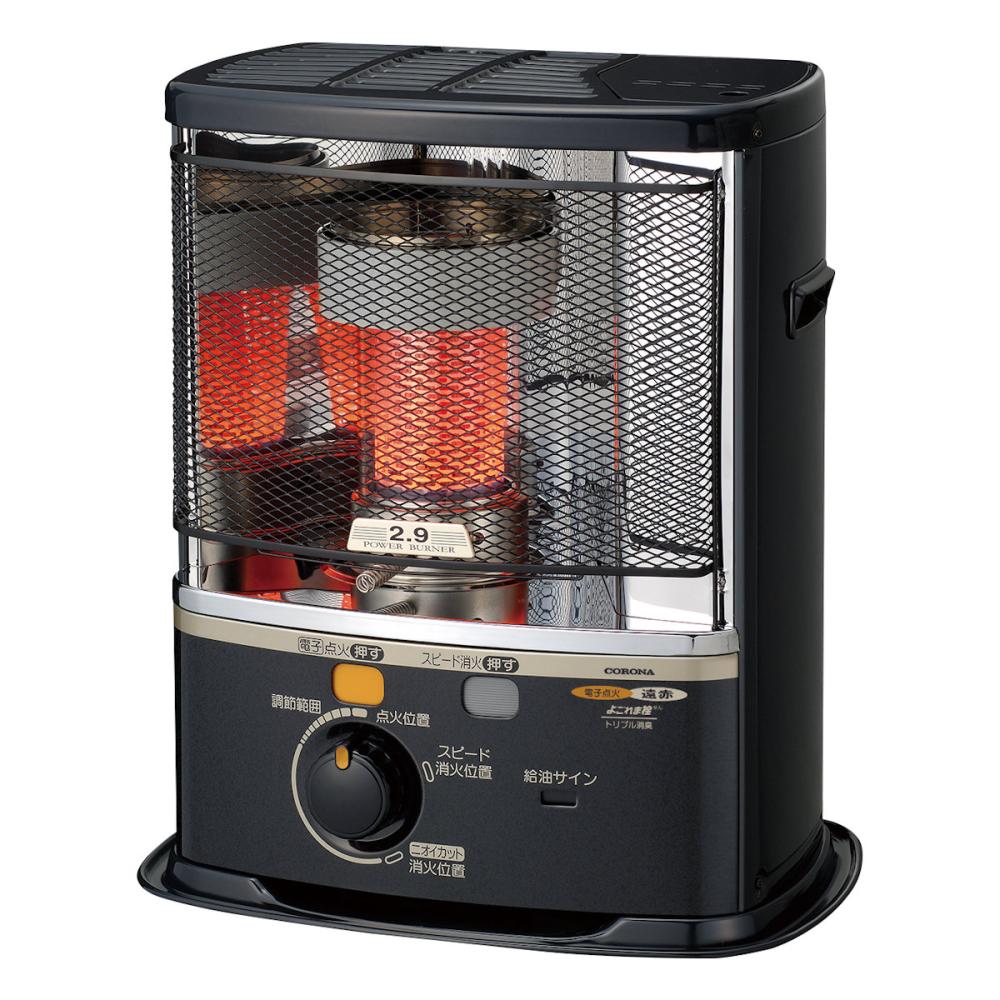 コロナ　反射型　石油ストーブ　木造８畳　電子点火式　ダークグレー　ＳＸ―Ｅ２９２５Ｙ（ＨＤ）