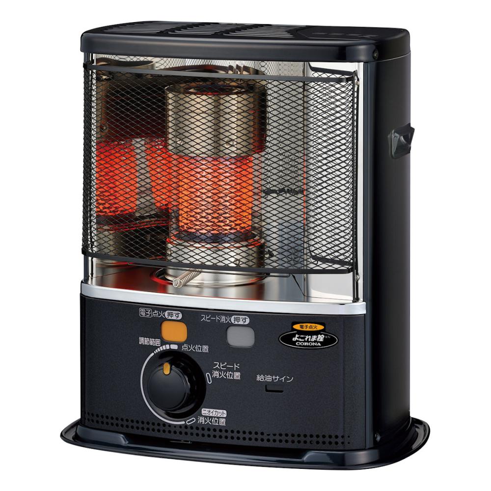 コロナ　反射型　石油ストーブ　木造１０畳　電子点火式　ダークグレー　ＳＸ―Ｅ３７２５Ｙ（ＨＤ）