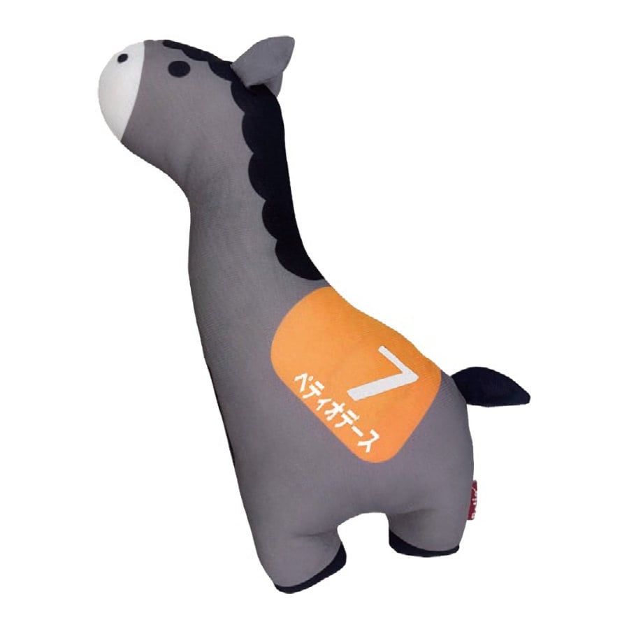 猫用おもちゃ　けりぐるみ　ＨＯＲＳＥ－ＲＡＣＩＮＧ　黒ウマ