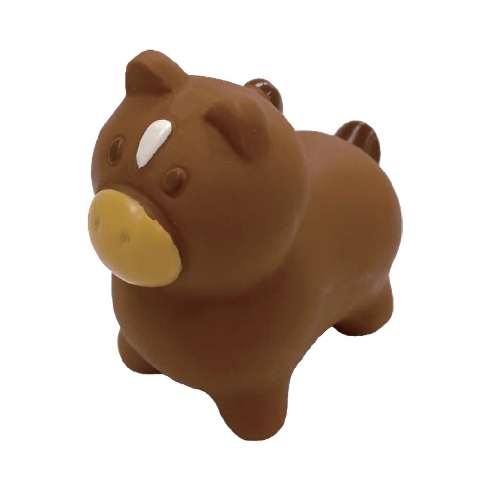 犬用おもちゃ　ぽにぽにポニーＴＯＹラテックス　ブラウン