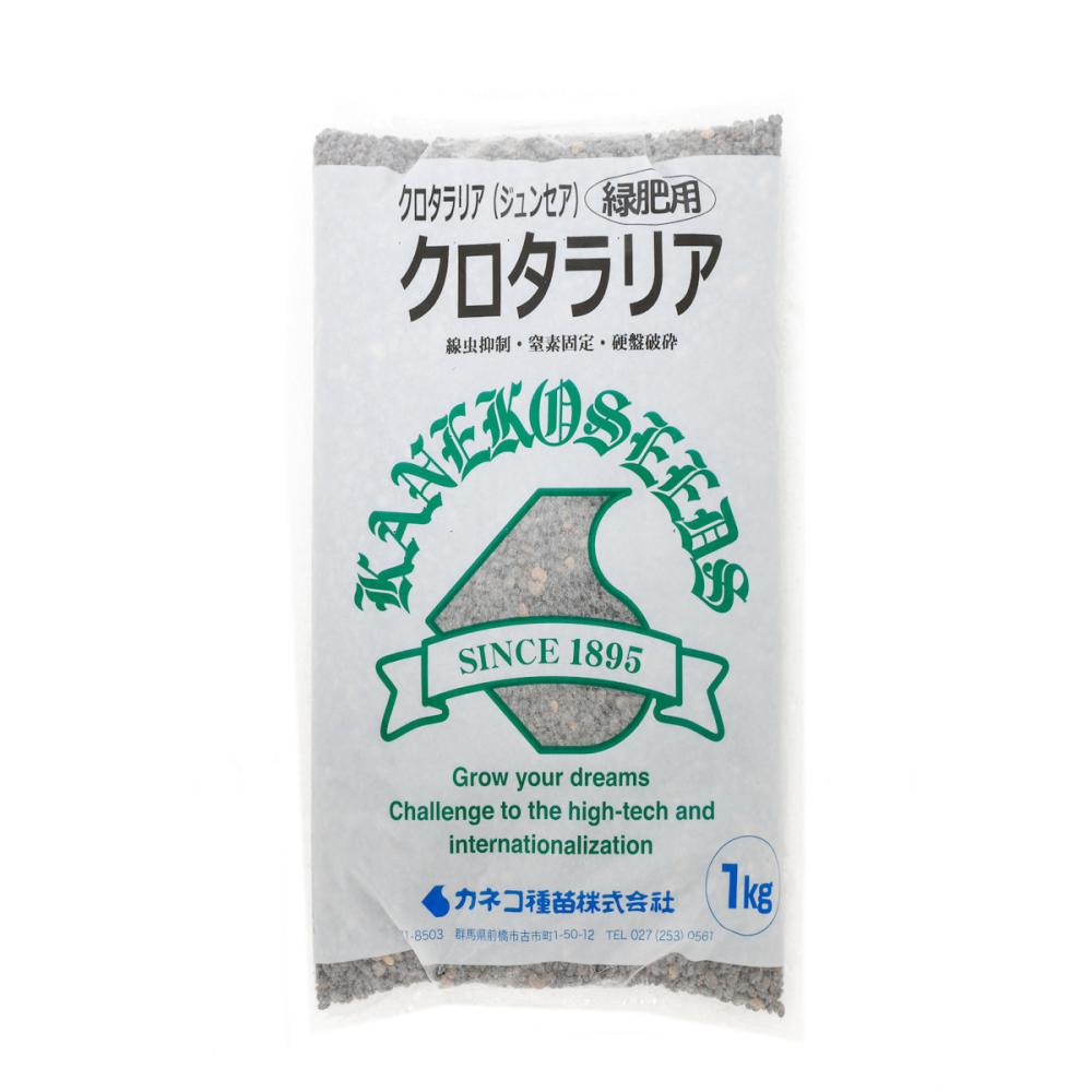 【早期予約・緑肥】　クロタラリア（ジュンセア）　１ｋｇ　【申込期限：３月３１日】
