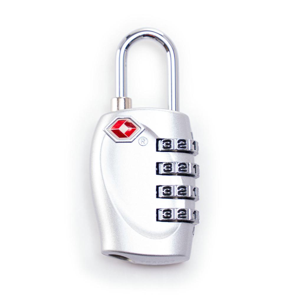 アジア・ラゲージ　南京錠　ダイヤルタイプ ＴＳＡ対応　シルバー