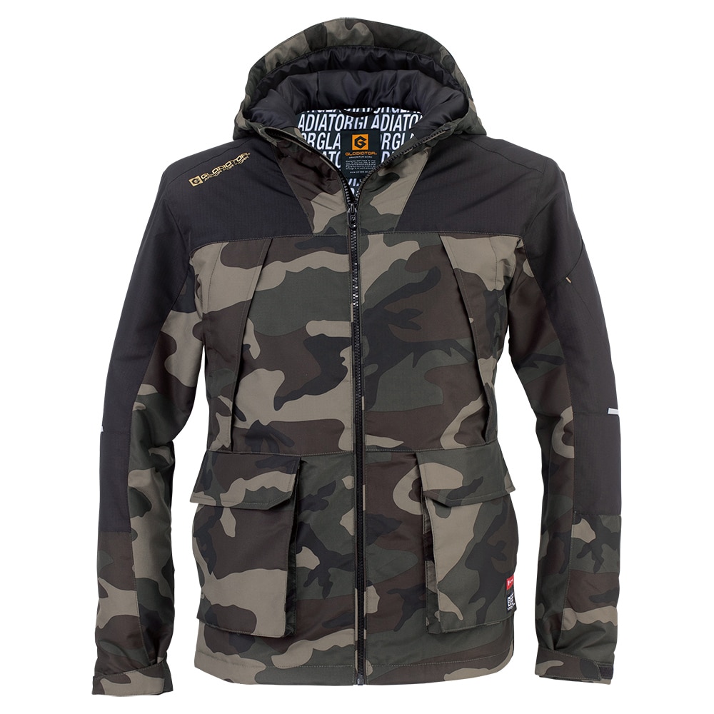 コーコス信岡　ボルトヒート　ジャケット　カーキカモ　４Ｌ　Ｇ－８０４０