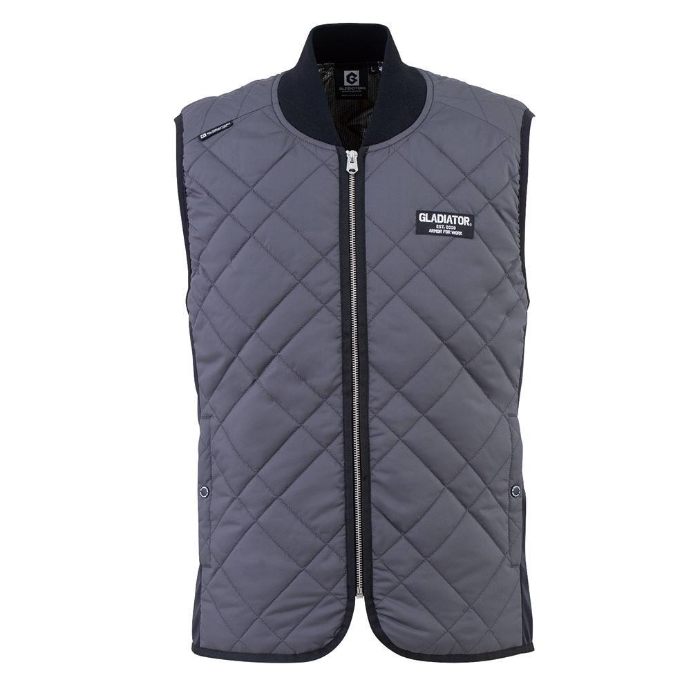 コーコス信岡　ボルトヒート　キルティングベスト　グレー　ＬＬ　Ｇ－８８３９