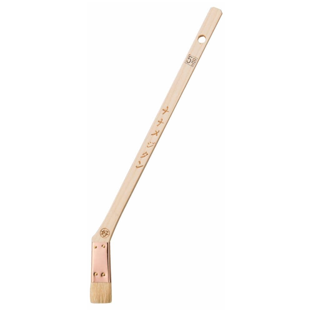 好川産業　目地刷毛　ナナメジタン　白毛　５号　１５ｍｍ