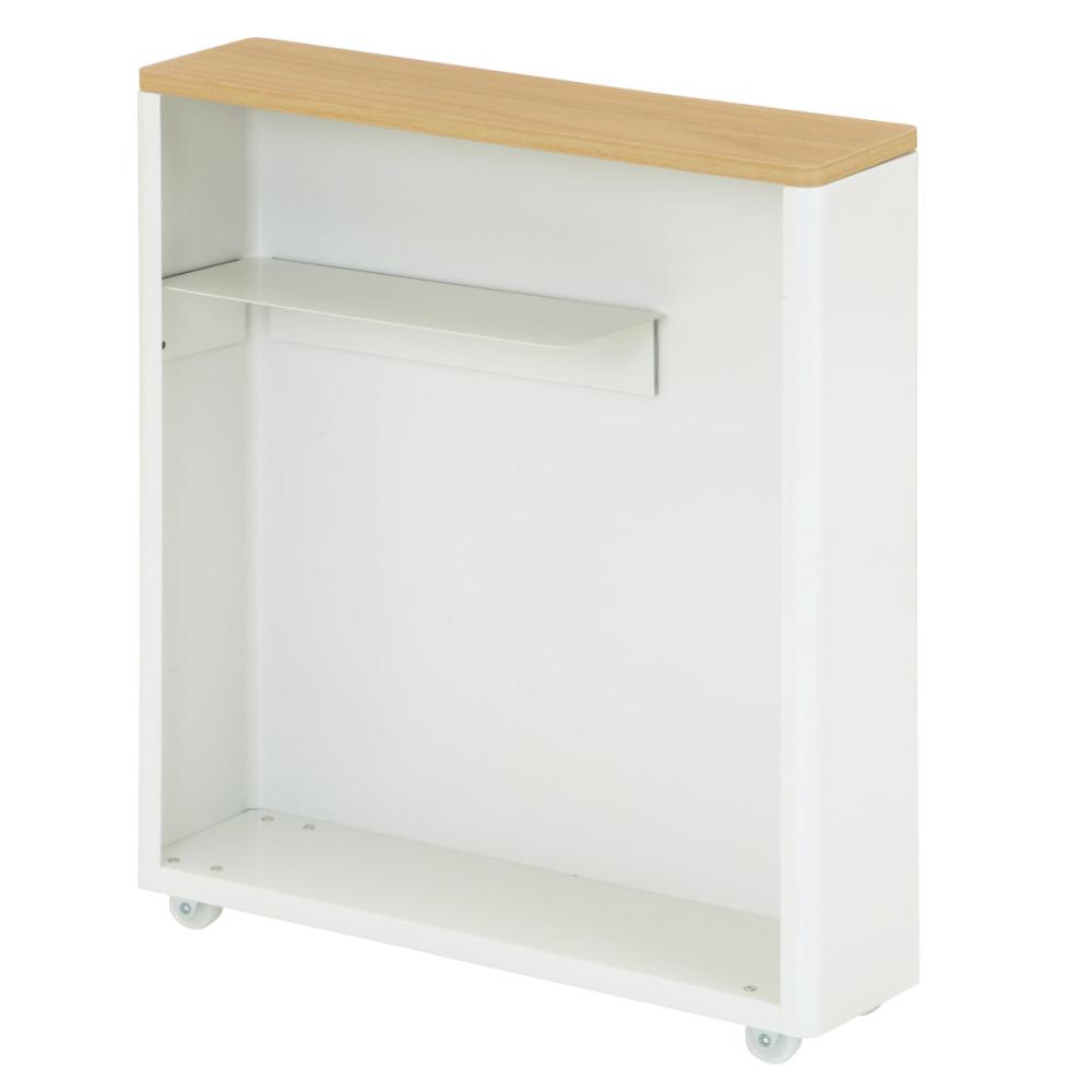 アテーナライフ　マグネット板付きトイレ収納ラック　大　４５×５２×１２ｃｍ