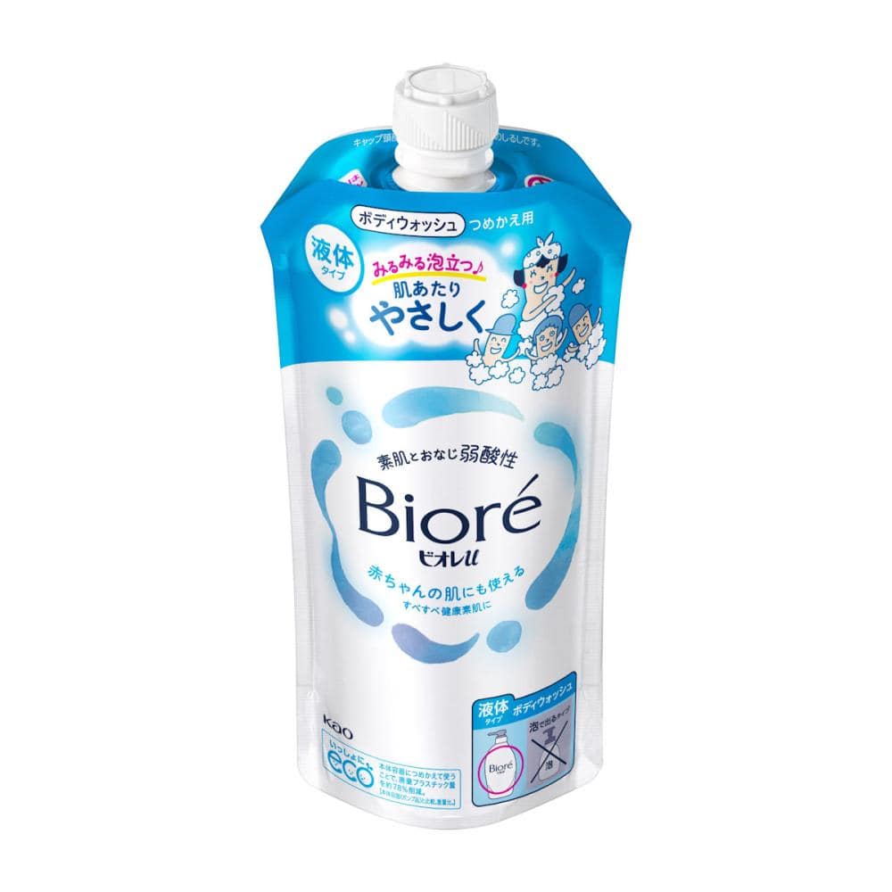 花王　ビオレｕ　プレーン　詰め替え用　３２０ｍＬ