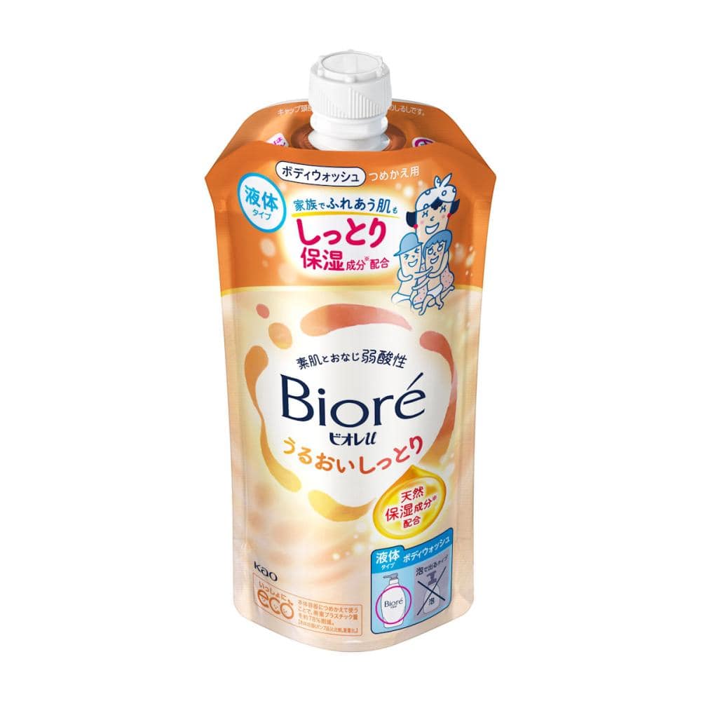 花王　ビオレｕ　うるおいしっとり　詰め替え用　３２０ｍＬ