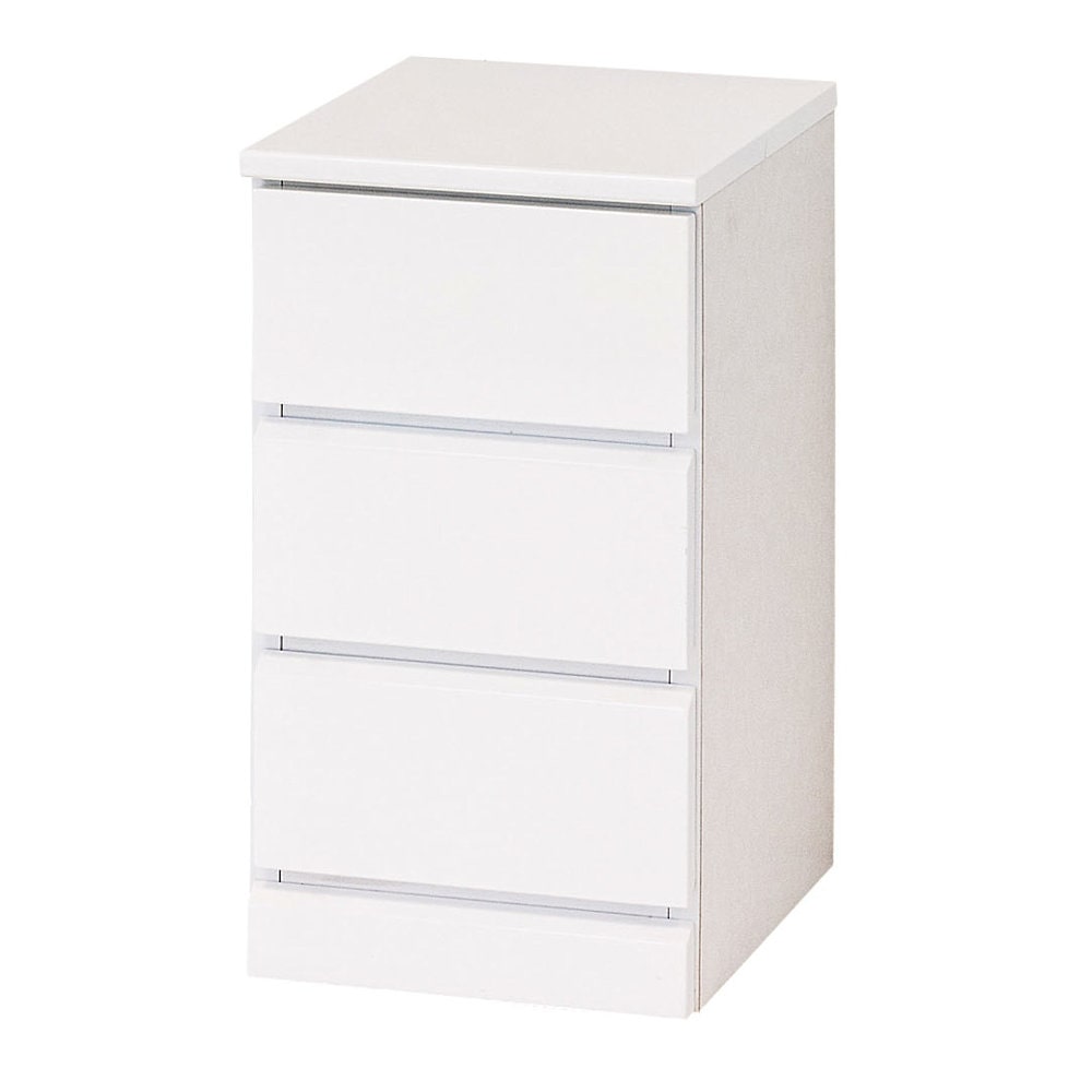 クロシオ　シャインスリムチェスト　３段　引出小３杯　完成品　２３６９６