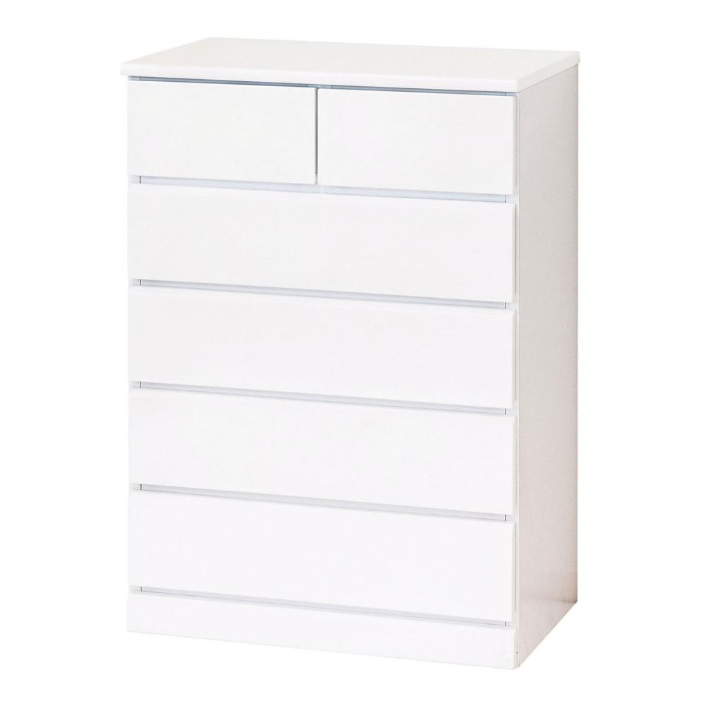 クロシオ　シャインハイチェスト　引出小２杯／大４杯　完成品　２３６９１