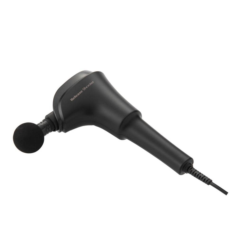 スライブ　リリースシューター　ハンディマッサージャー　ブラック　ＭＤ－１３０１