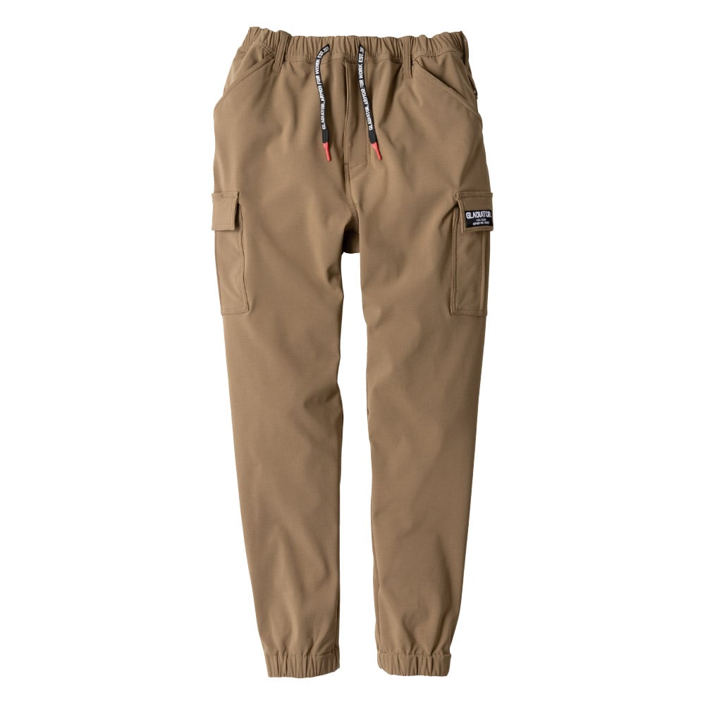 コーコス信岡　グラディエーター　４ＷＡＹストレッチライトウォーム　ジョガーカーゴパンツ　キャメル　Ｍ　Ｇ－２２１５