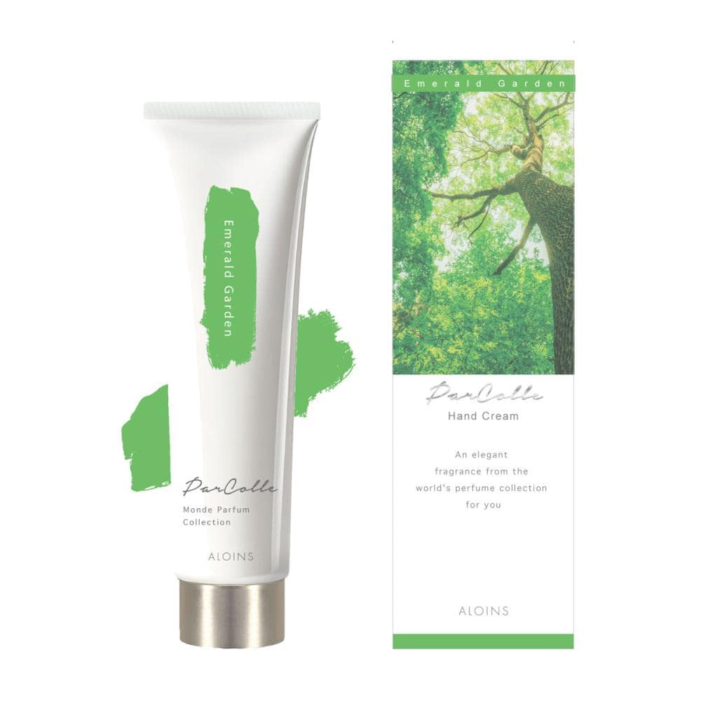 アロインス化粧品　パルコレハンドクリーム　エメラルドガーデン　５０ｇ