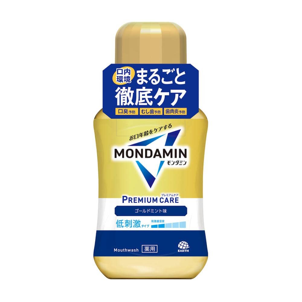 アース製薬　モンダミン　プレミアムケア　ゴールドミント　２５０ｍＬ