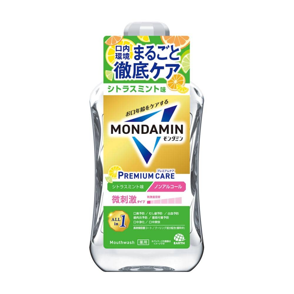 アース製薬　モンダミン　プレミアムケア　シトラスミント　１０００ｍＬ