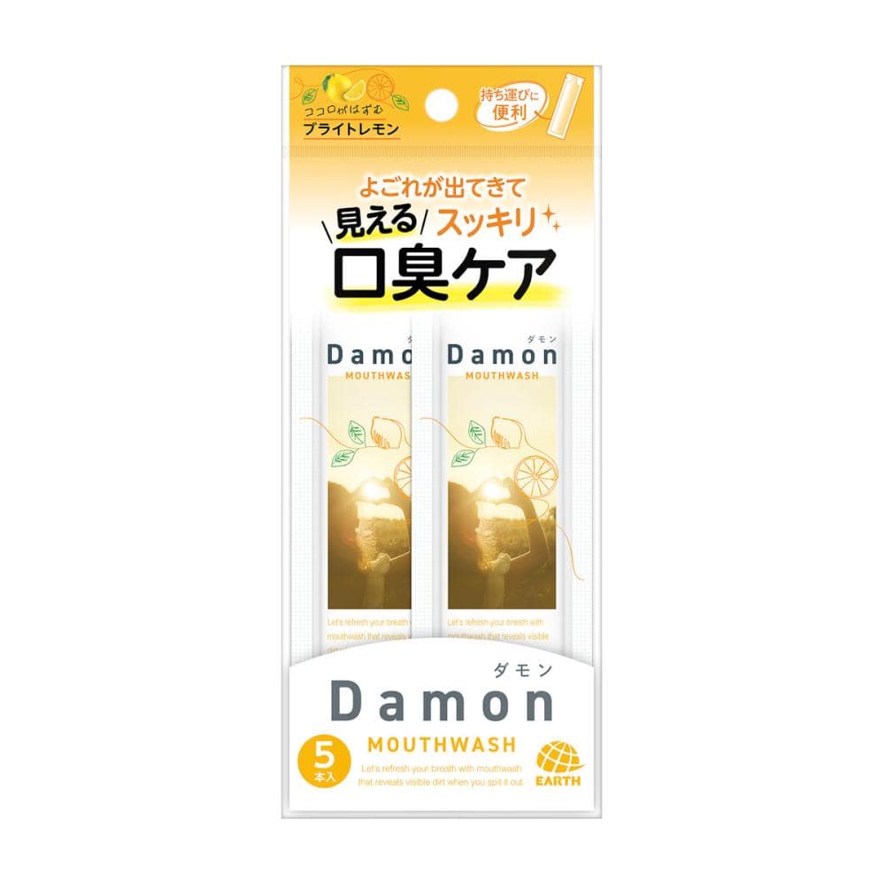 アース製薬　ダモン　ブライトレモン　１２ｍＬ×５本入り