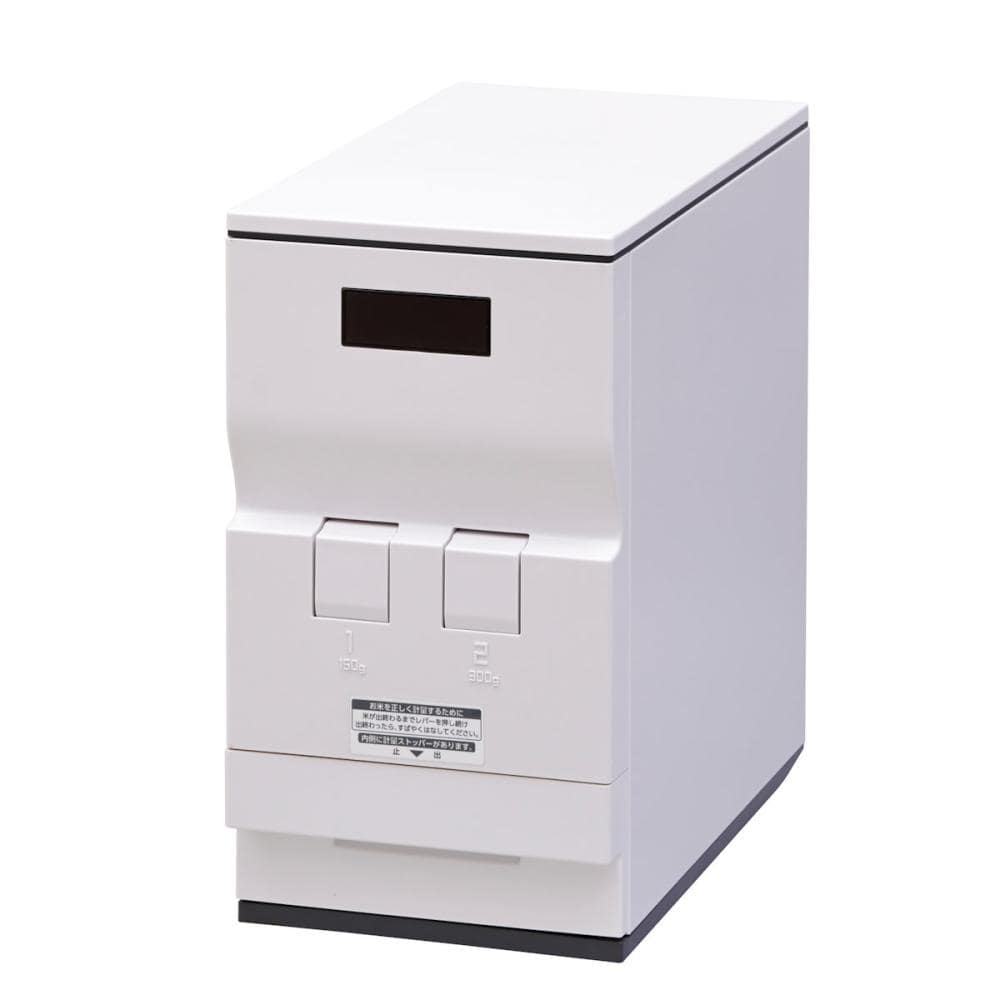 エムケー精工　ＭＫ米びつ　ライスエース　米収納量６ｋｇ　幅２１×奥行３８．５×高さ３７．５ｃｍ　ＲＣ－１０６Ｗ