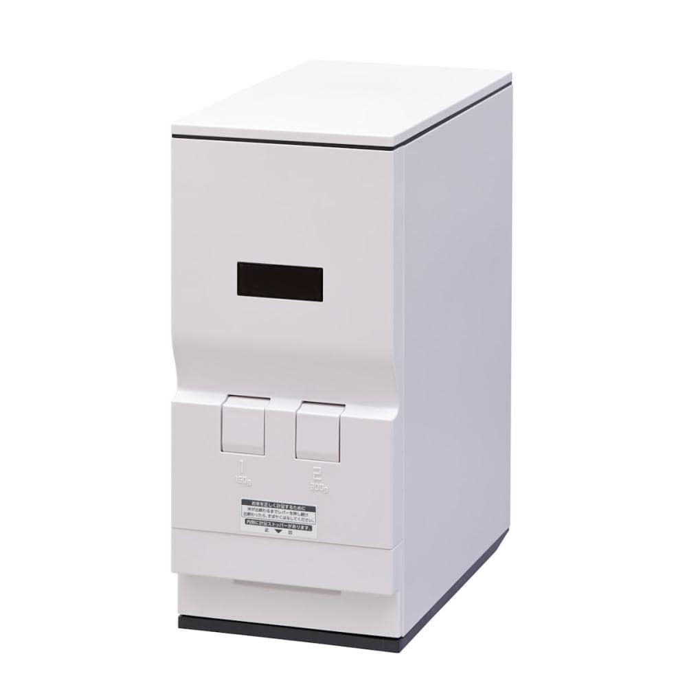 エムケー精工　ＭＫ米びつ　ライスエース　米収納量１２ｋｇ　幅２１×奥行３８．５×高さ４６ｃｍ　ＲＣ－１１２Ｗ