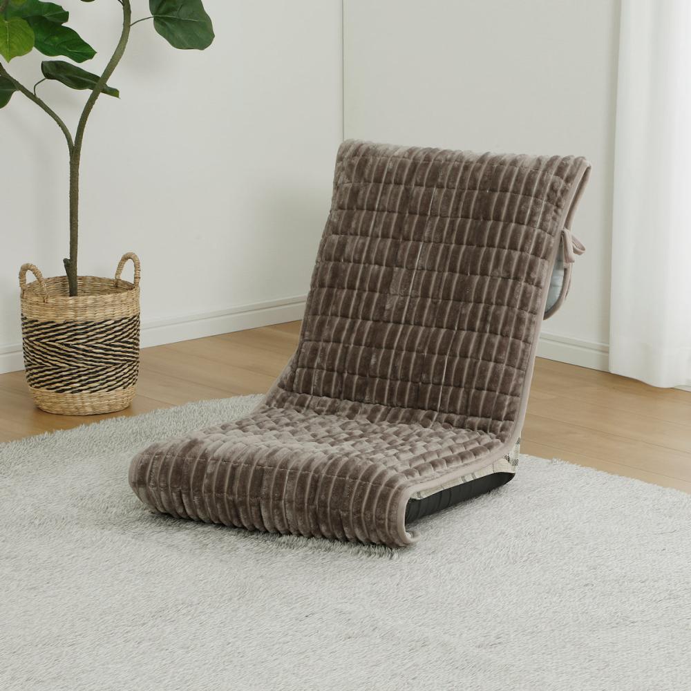 アテーナライフ　座椅子パッド　フロウズ　モカ