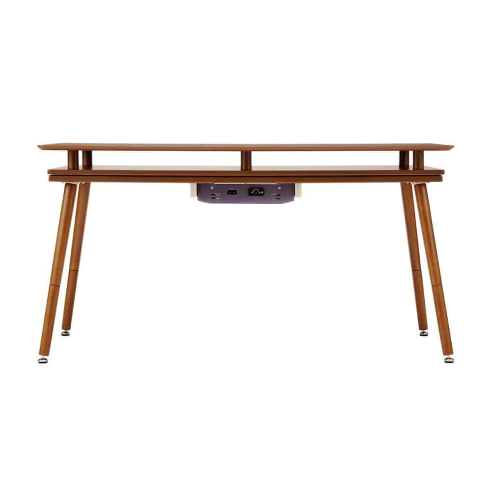 ユアサ　ソファ前こたつ　幅１２０ｃｍタイプ　ブラウン　スペース１２０Ｇ（ＢＲ）