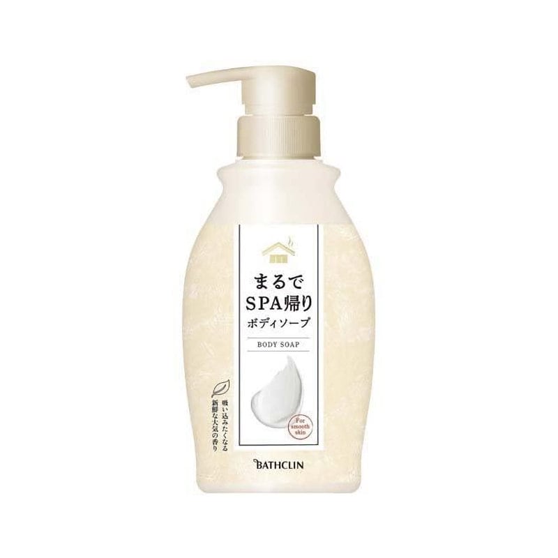 バスクリン　まるでＳＰＡ帰りボディソープ　本体　４５０ｍＬ