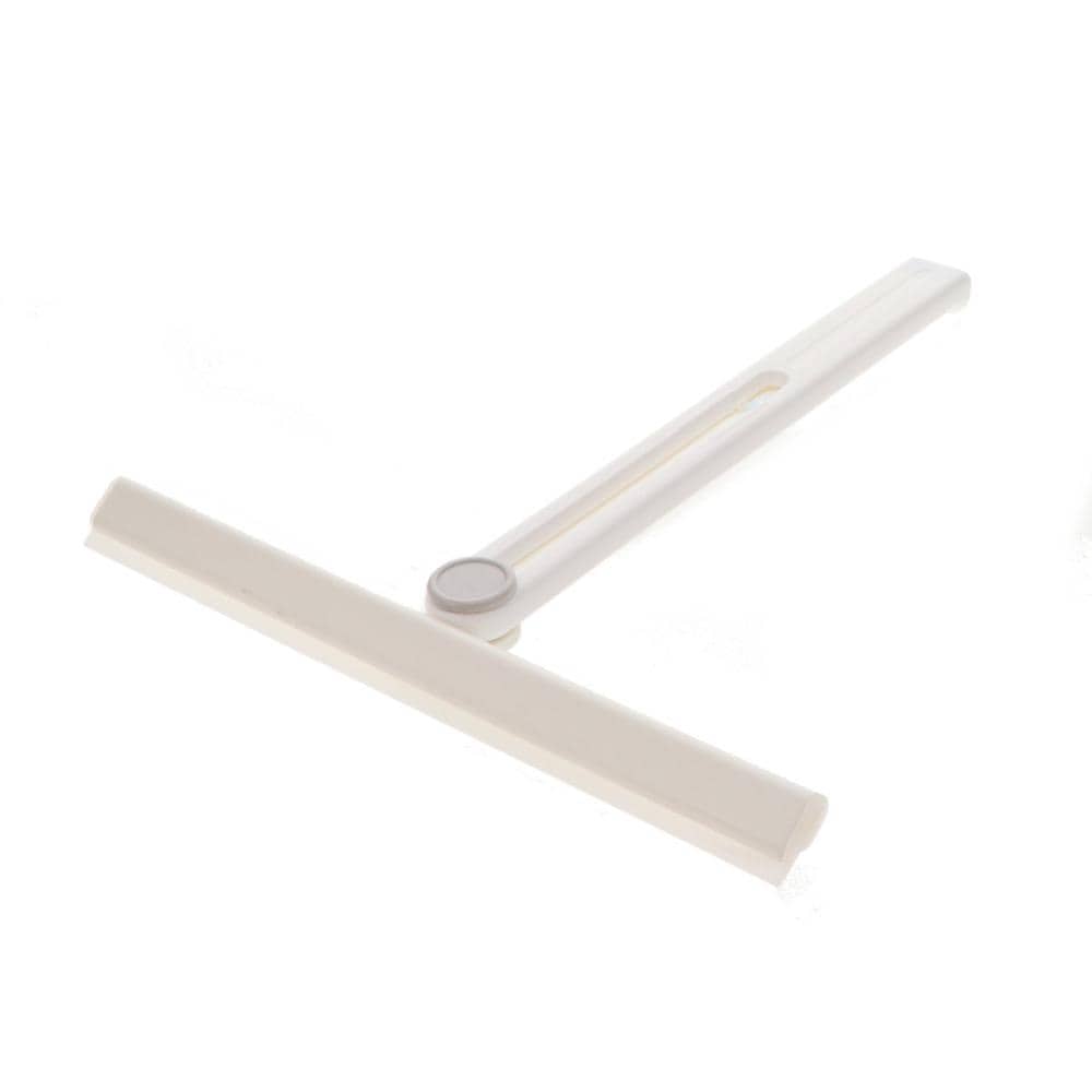 アテーナライフ　ヘッドが回転可能　マグネット付き水切りワイパー