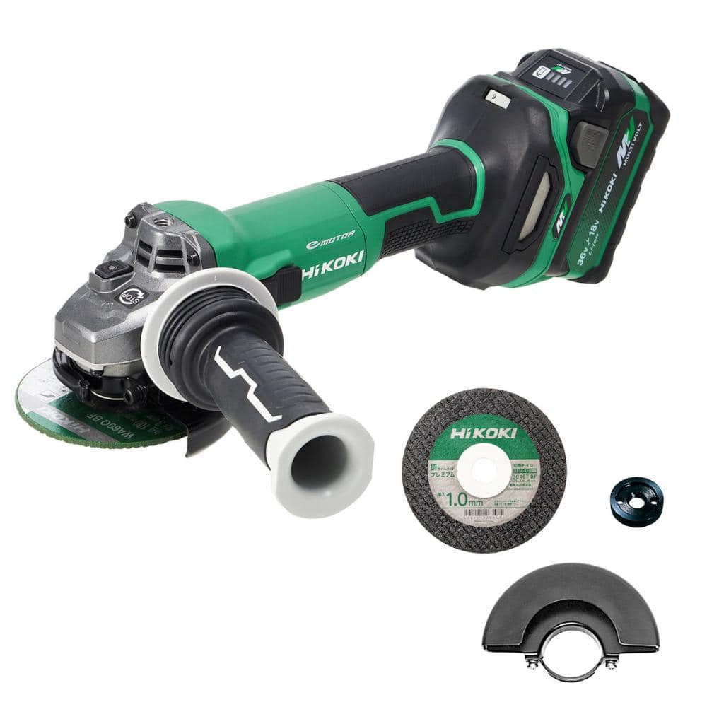 ＨｉＫＯＫＩ（ハイコーキ）　３６Ｖコードレスディスクグラインダ　Ｇ３６１０ＤＣ（２ＸＰＣＺ）　限定仕様品