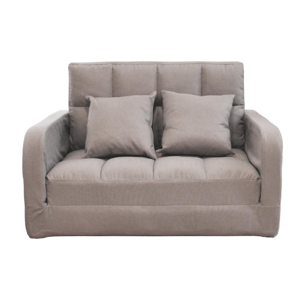 谷村実業　ベッドにもなる　コンパクトカウチソファ　グレー