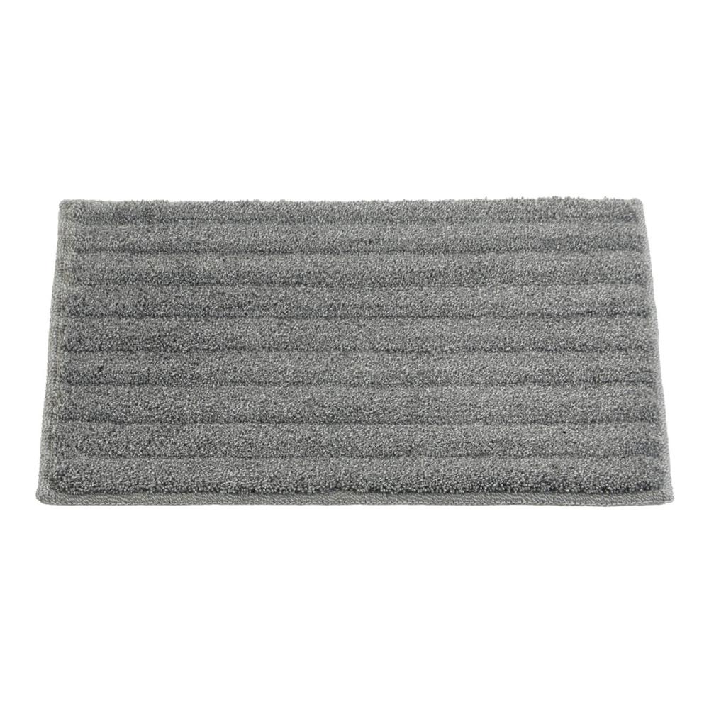 アテーナライフ　足元さらさらバスマット　グレー　３５×５０ｃｍ