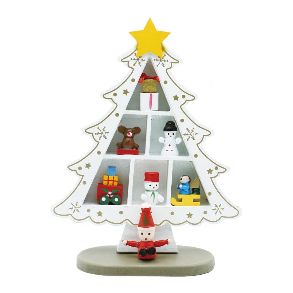 ウッドツリー　シェルフホワイト　１８．５ｃｍ