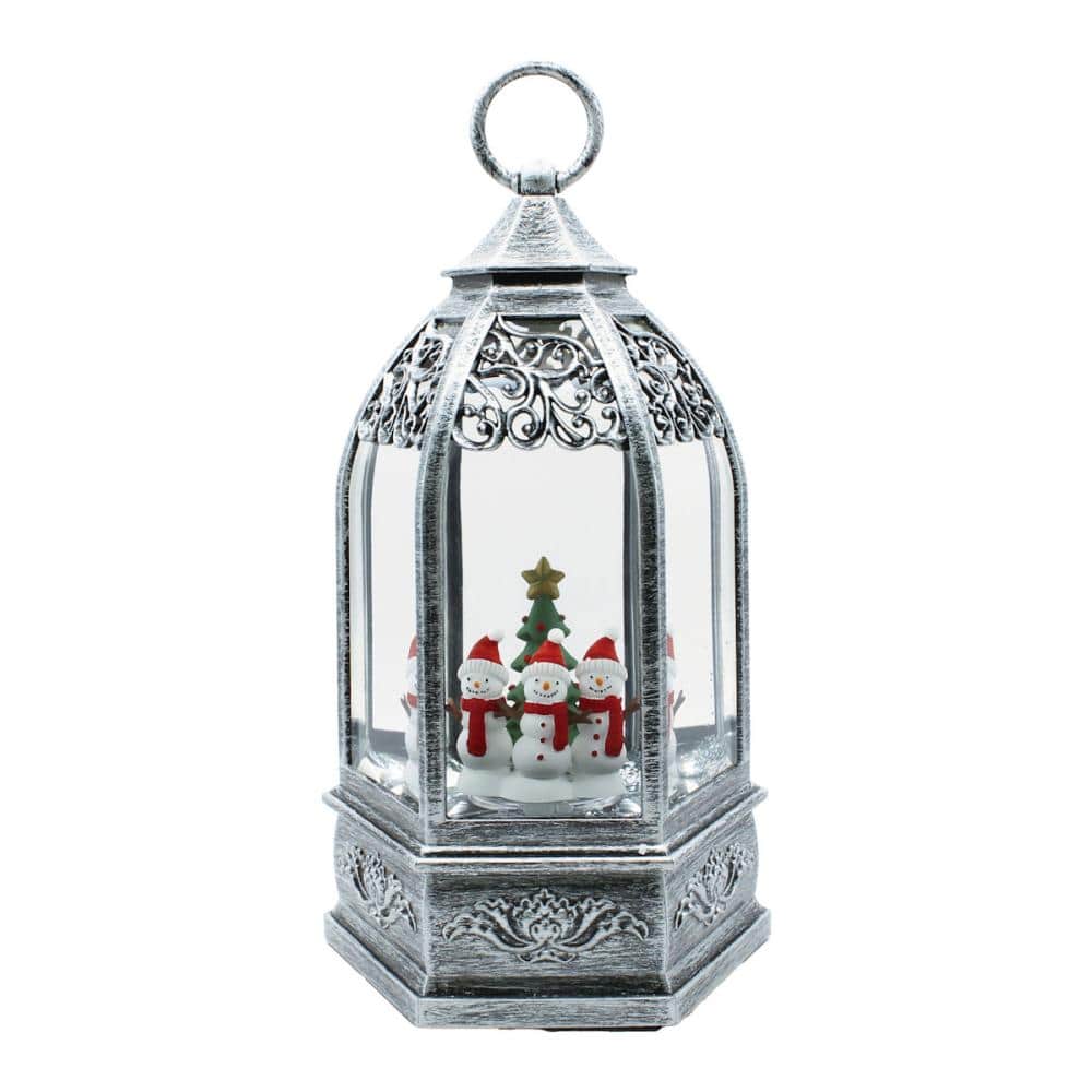 バブルＬＥＤライト　六角スノーマンズ