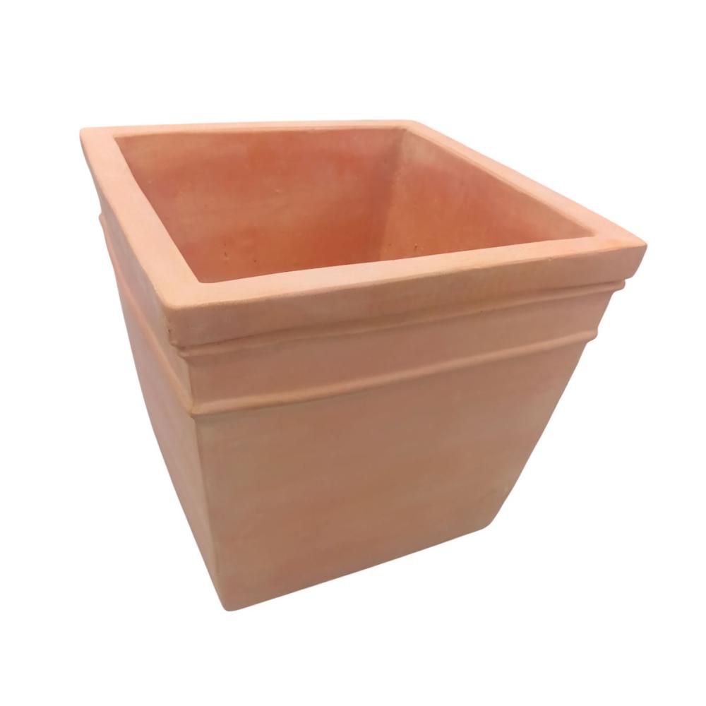 Ｂｒｅｅｚｙ　Ｇｒｅｅｎ　テラコッタ鉢　クーボ　１２号　ＳＱ