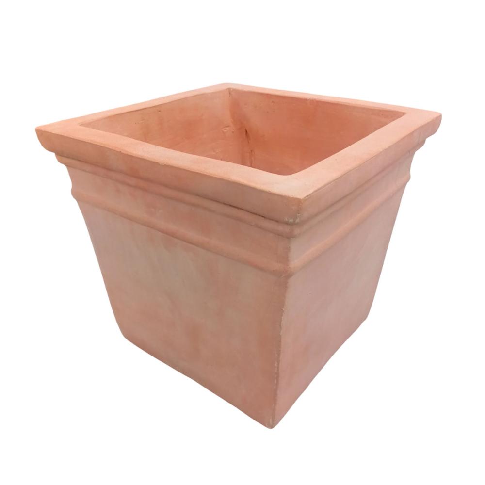 Ｂｒｅｅｚｙ　Ｇｒｅｅｎ　テラコッタ鉢　クーボ　１０号　ＳＱ