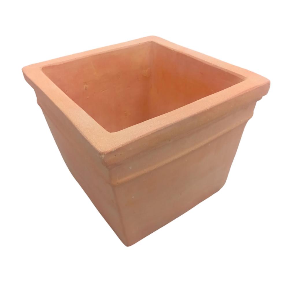 Ｂｒｅｅｚｙ　Ｇｒｅｅｎ　テラコッタ鉢　クーボ　７号　ＳＱ