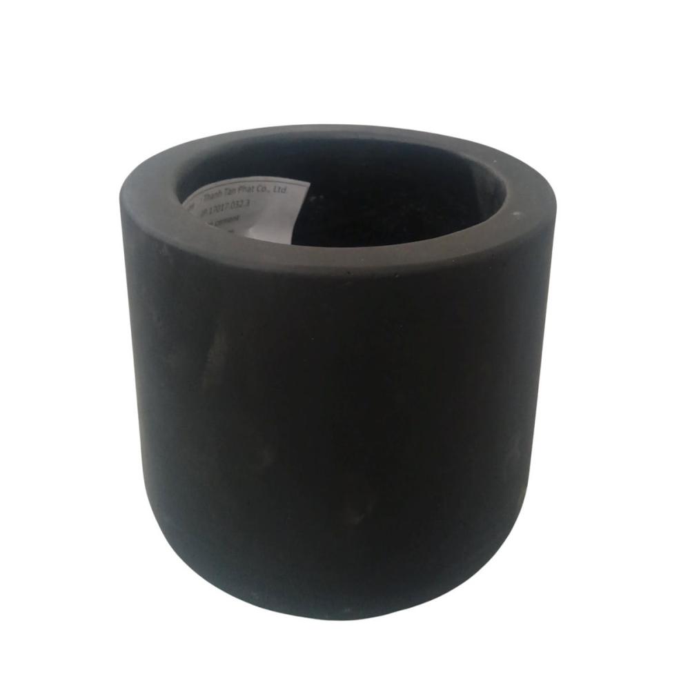 Ｂｒｅｅｚｙ　Ｇｒｅｅｎ　ファイバーセメントポット　アーテル　６号　ＲＯ