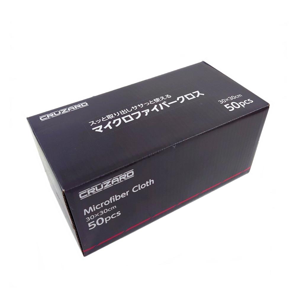 ＣＲＵＺＡＲＤ（クルザード）　マイクロファイバー　ボックスクロス　５０枚入り