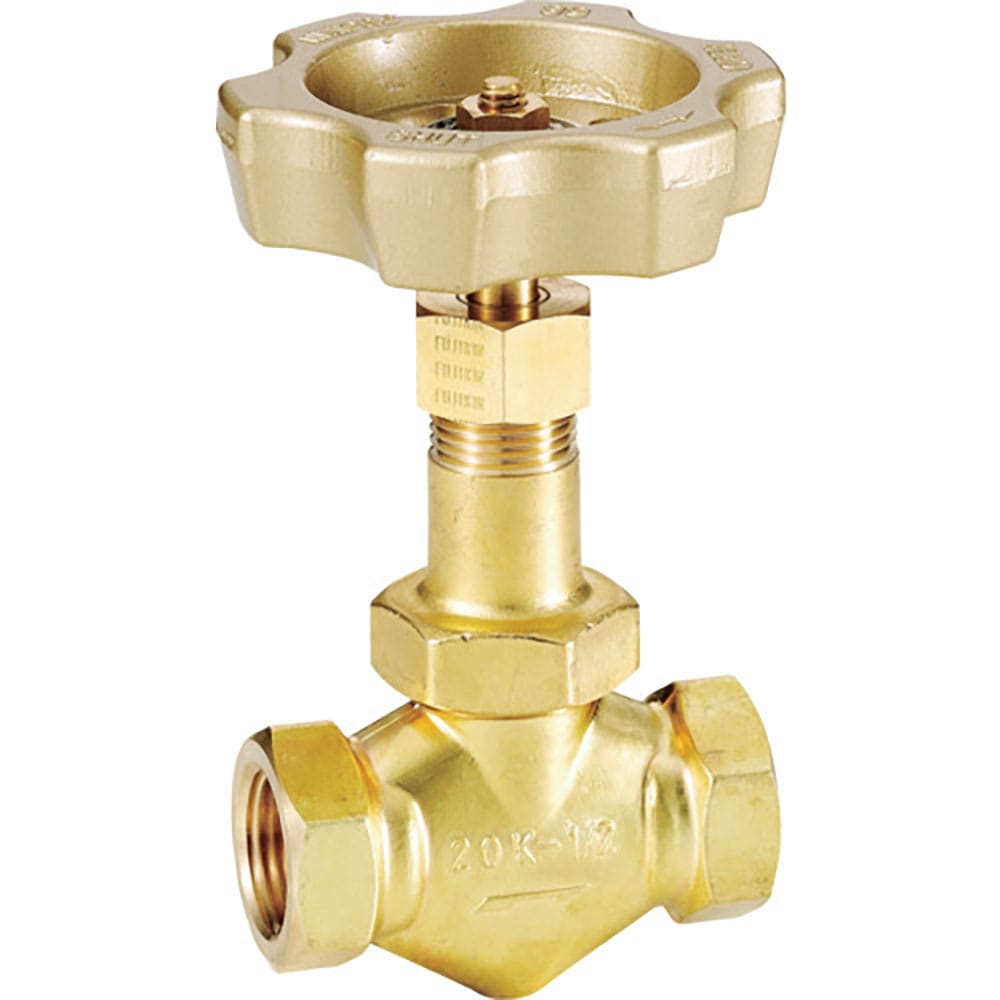 Ｆｕｊｉｋｉｎ　黄銅製ニードルバルブ３／４Ｂ　ＤＨ－１２Ｅ－Ｒ＿