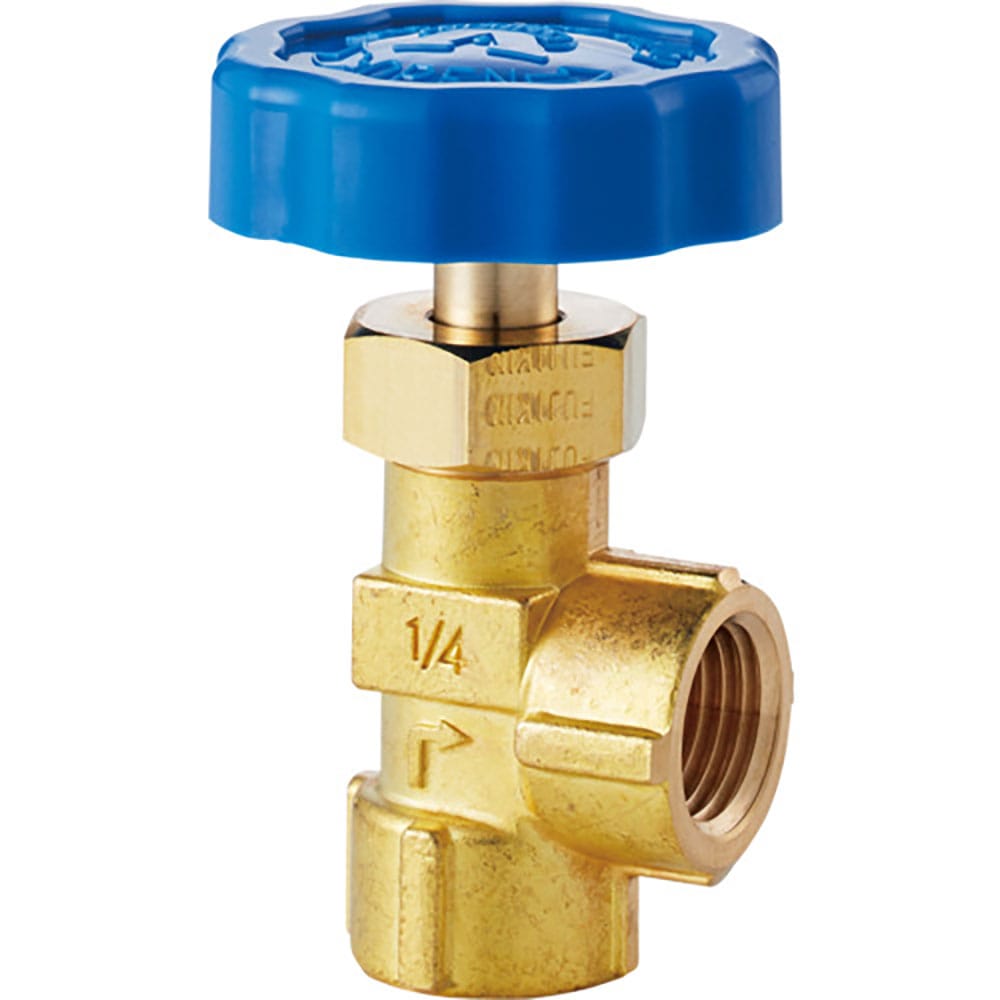 Ｆｕｊｉｋｉｎ　黄銅製ニードルストップバルブ　アングル形　ＤＳ－３１Ｂ－Ｒ＿