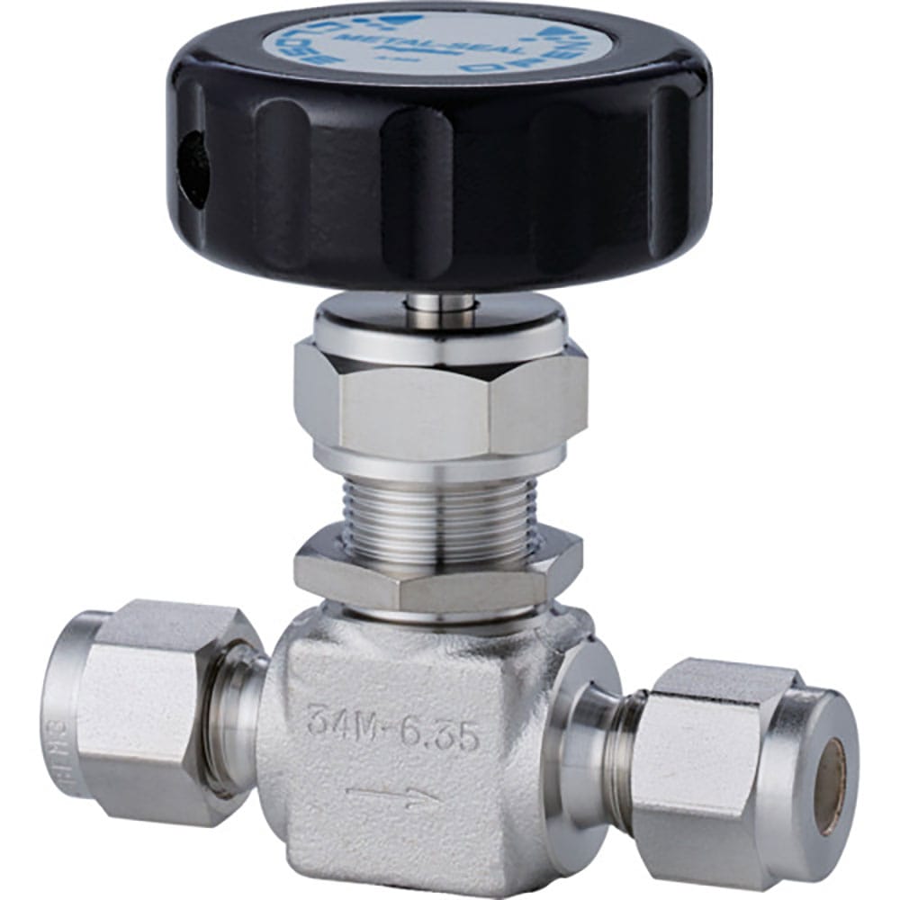 Ｆｕｊｉｋｉｎ　ＳＵＳ鋼製ニードルバルブ　３４ＭＰａＰＵＨ－９３４　ＰＵＨ－９３４Ｐ－６．３５－Ｖ＿