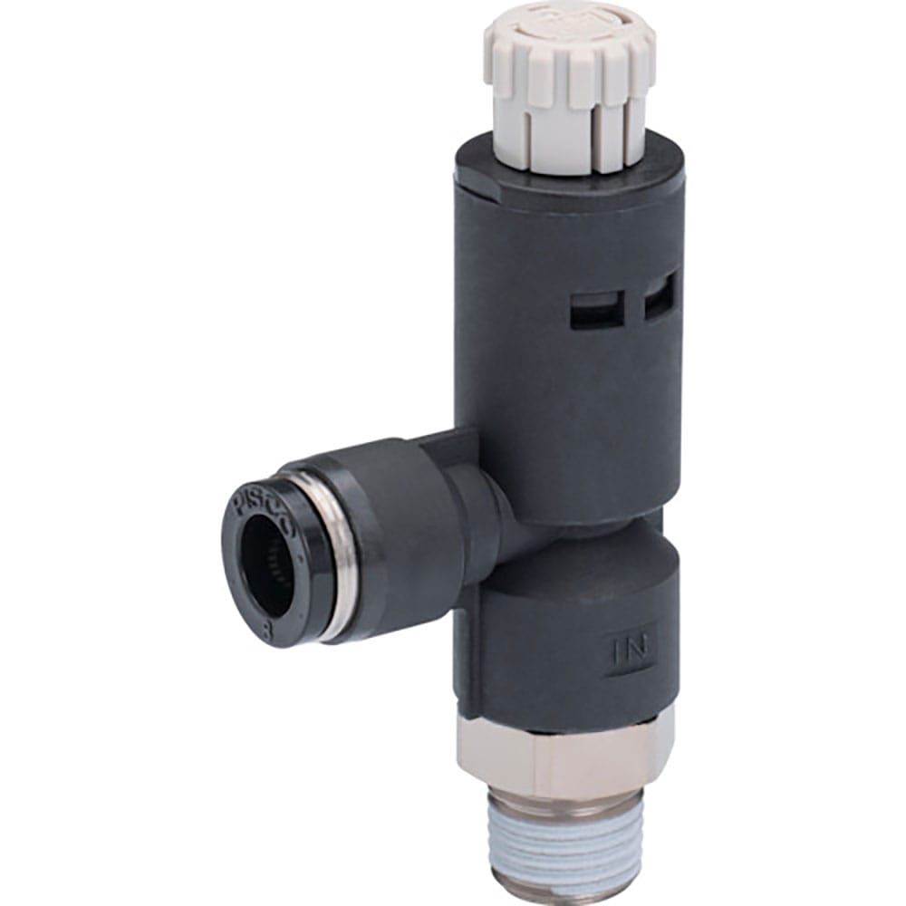 ＰＩＳＣＯ　レギュレータ　プッシュロックタイプ　エルボ　ＲＶＣＰ８－０２＿